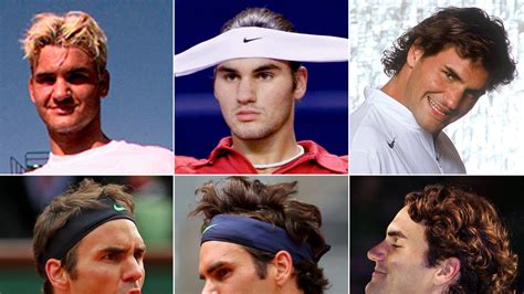 In Time For The 2013 French Open Roger Federers Hair Evolution