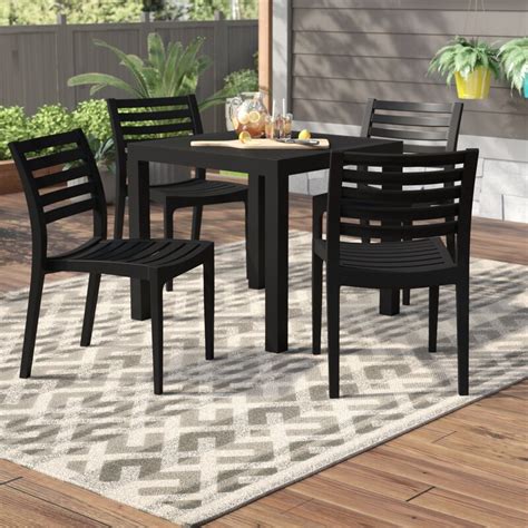 Patio & garden furniture sets └ patio & garden furniture └ yard, garden & outdoor living └ home & garden all categories antiques art automotive baby books business & industrial cameras & photo cell phones & accessories clothing, shoes & accessories coins & paper money collectibles. Mercury Row Melissus 5 Piece Dining Set & Reviews | Wayfair.ca