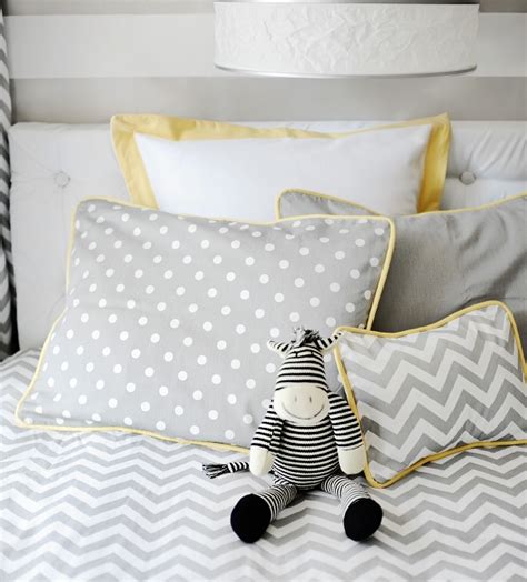 Custom crib bedding emery gray damask with by construction truck baby boy crib bedding set 11 pieces grey yellow orange red and blue transportation chevron arrow nursery by sweet jojo. Chevron Bedding in the Nursery or Toddler Room