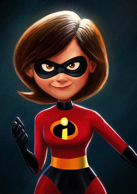 Elastigirl Thicc Fan Art