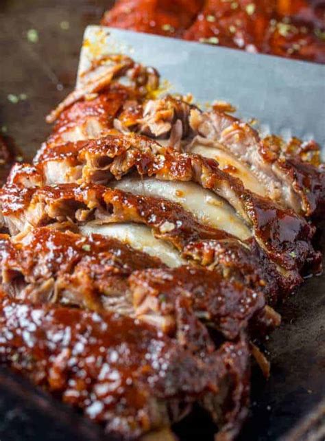 Trim the roast so that there is about 1/4 fat cap on the meat. Simple Way to Cook Tasty Baby Back Pork Ribs, Oven Roasted and Fall Off the Bone Tender - Easy ...