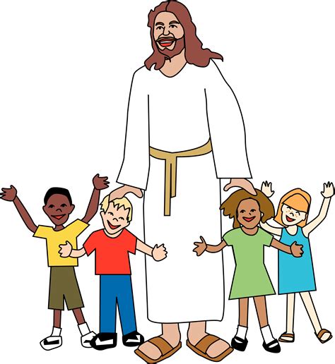 Jesus With Children Clipart At Getdrawings Free Download