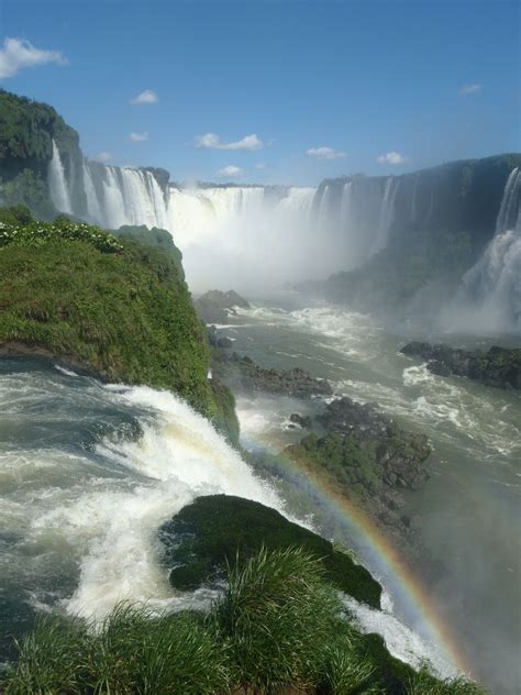 iguazu falls brazilian side paisajes