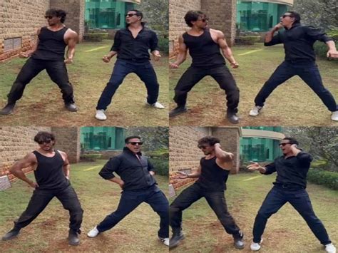 Tiger Shroff Dances To Main Khiladi From Selfiee With Akshay Kumar