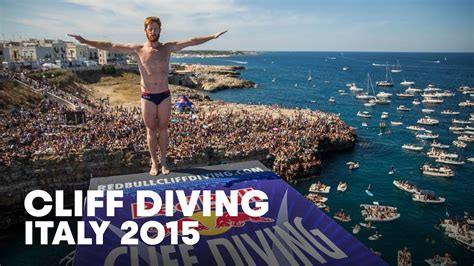 High Dives From Italian Cliffs Red Bull Cliff Diving World Series 2015 Youtube