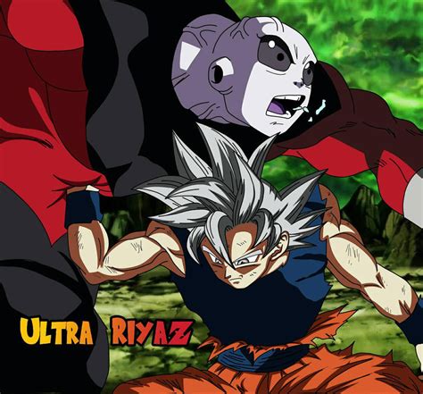 Goku Mastered Ultra Instinct Punches Jiren By Ultrariyaz786 On Deviantart