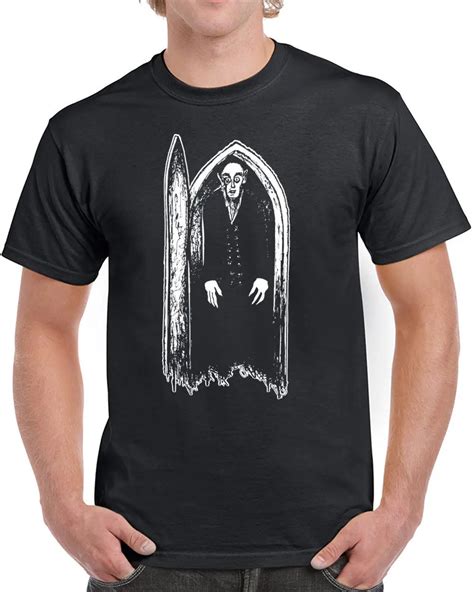 258 Nosferatu Mens T Shirt Scary Movie Vampire Horror Villain Classic
