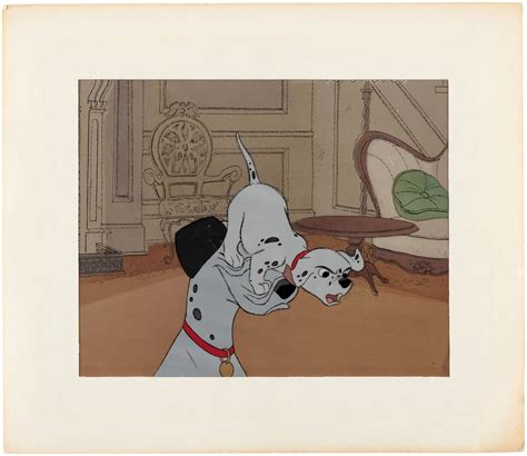 Hake S Dalmatians Freckles Pongo Animation Cel Setup Sold At