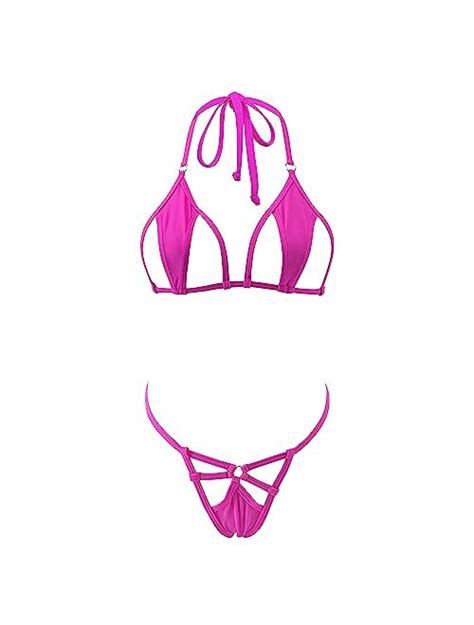 Buy Sherrylo Micro Bikini Sexy Mini Bikinis Slutty Exotic Bathing Suit For Women Women S
