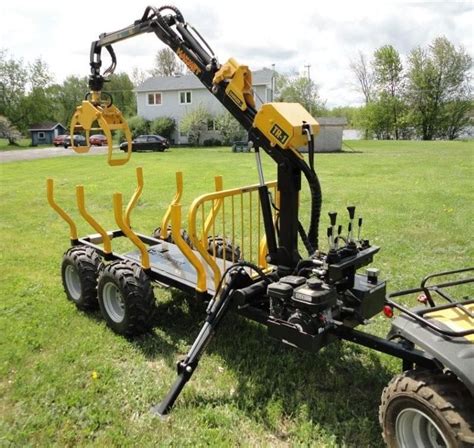 Hakmet ATV Log Loader & Trailer from Hakmet in 2020 | Atv ...
