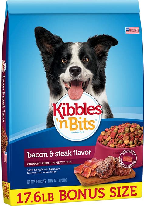 Just ask this doggie parent! KIBBLES 'N BITS Bacon & Steak Flavor Dry Dog Food, 17.6-lb ...