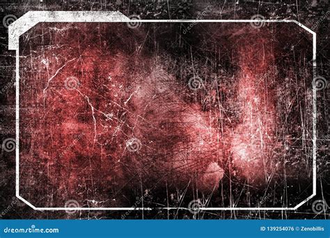 Abstract Grunge Futuristic Cyber Technology Backgroundgrunge Frame