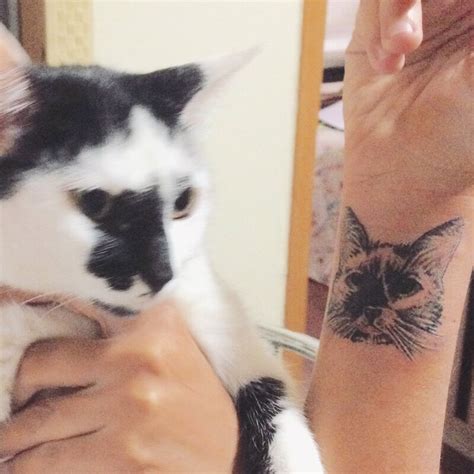 Tatuagem De Gato No Pulso3 Tattoo Tatuagem