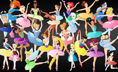 All The Disney Ballerinas By Willemijn1991 On Deviantart