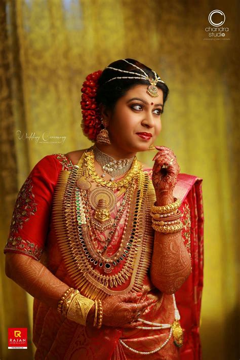 Kerala Hindu Bride South Indian Bride Saree Indian Bridal Wear