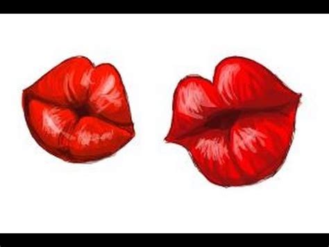 Easy Way To Draw Kissing Lips Lipstutorial Org