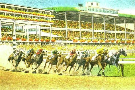 Historic Monmouth Park Racetrack Photograph By Bob Cuthbert