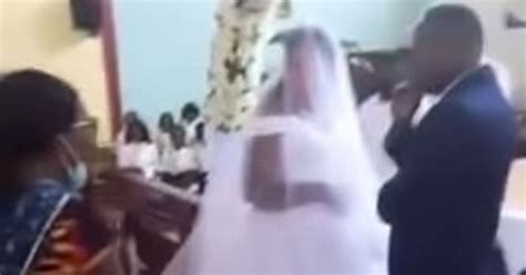 Furious Wife Confronts Husband In Church As He Tries To Marry Woman