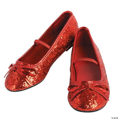 Girl's Red Ballet Shoes - Extra Small | Oriental Trading
