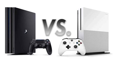 Ps4 Pro Vs Xbox One S Preview A Look Before The Battle