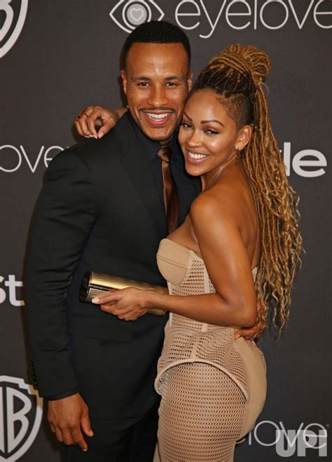 Devon Franklin And Meagan Good Attend The Instyle And Warner Bros