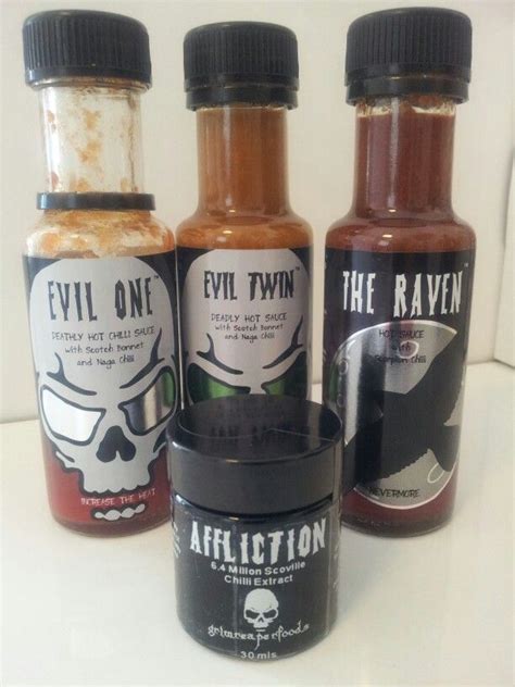 Grim Reaper Sauces Best Sauce Everrrrrr Evil Twin Chilli Sauce Food