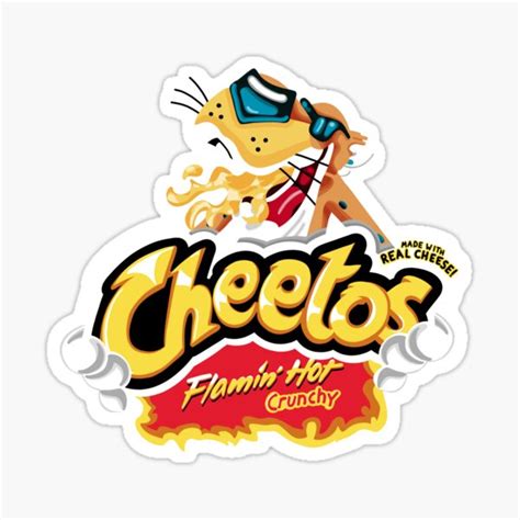 The current status of the logo is active, which means the logo is currently in use. "Cheetos " Sticker by ohmyguacamole | Redbubble