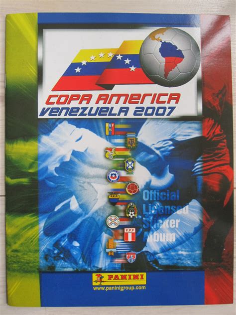 Copa america latest breaking news. Only Good Stickers: Panini Copa America Venezuela 2007