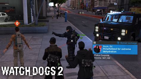 Watch Dogs 2 How To Make Police Arrest And Send Gang