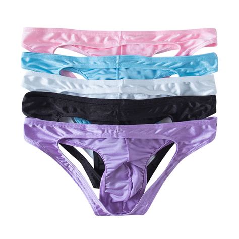 5pcs men s briefs lingerie underwear backless sissy panties open crotch ropa gay ebay