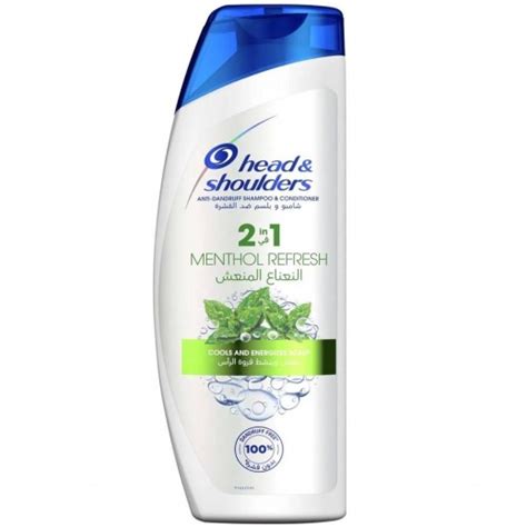 Buy Head And Shoulders Shampoo 2 In 1 Menthol 540 Ml توصيل