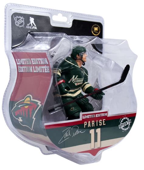 I reach for my helmet and stick. NHL Figure 6" - Zach Parise | Toys R Us Canada