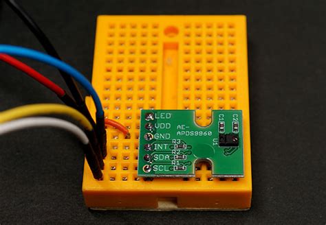 Now, create a setup function where you can create the fig 4. Make: Japan | Arduinoでも使えるジェスチャーセンサAPDS-9960