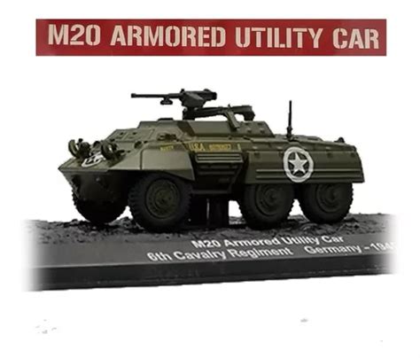M20 Armored Utility Car Germany 1945 Altaya 172 Tanque Tank Frete Grátis