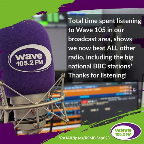 Wave 105 Wave 105 Would Like To Say A Big Thank You For
