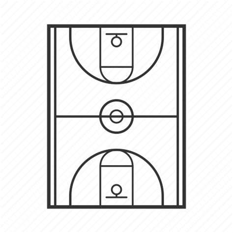 Basketball Court Lines Png