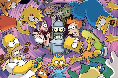 A Simpsons And Futurama Crossover Will Air This November