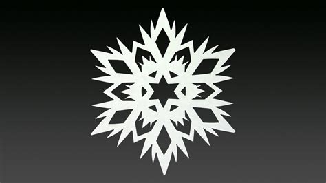 Paper Snowflake Tutorial Look Here Snowflakes In 5