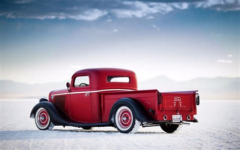 Red Truck Winter Wallpapers Wallpaper Cave