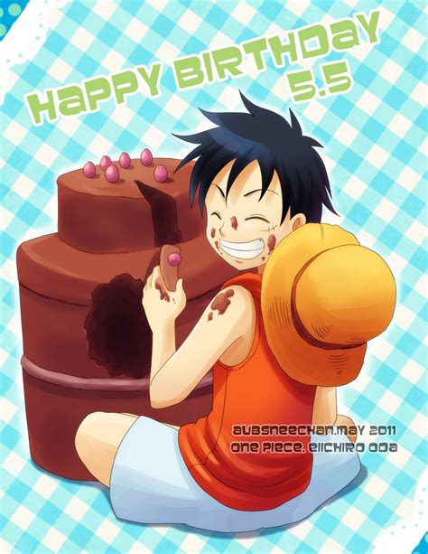 Happy Birthday Luffy 2011 By Msadagal On Deviantart Luffy Anime