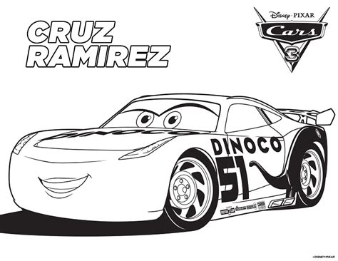 Top 10 disney cars coloring pages for kids: New Free Printable Cars 3 Coloring And Activity Sheets