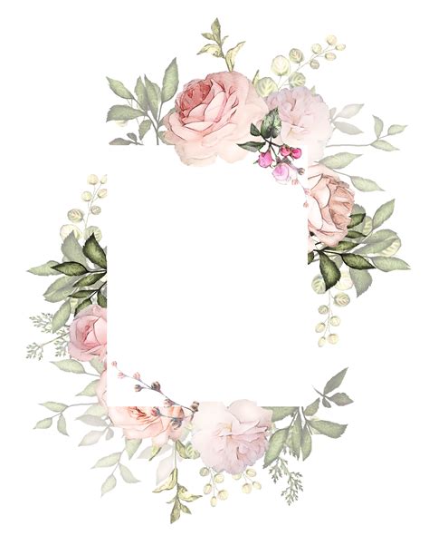 Flower Frame Wallpapers Top Free Flower Frame Backgrounds