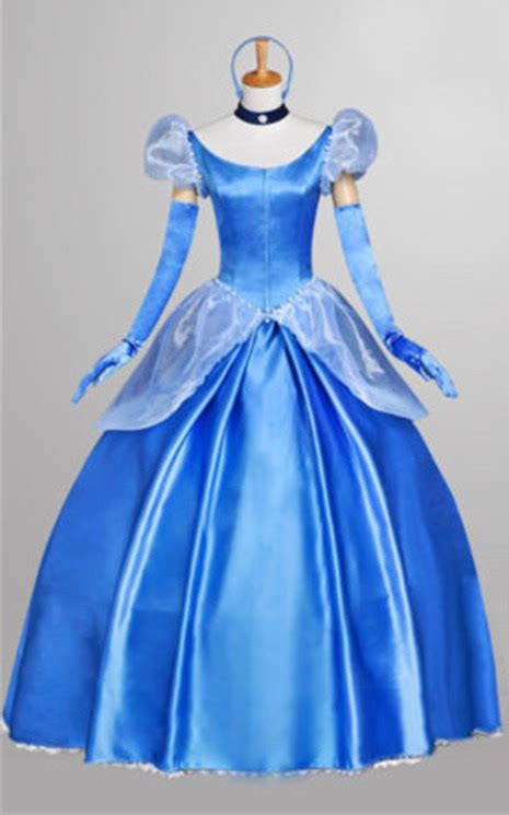 Disney Cinderella Princess Cosplay Outfit For Children And