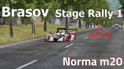Assetto Corsa Brasov Rally Stage 1 SIMTRAXX Norma M20 YouTube
