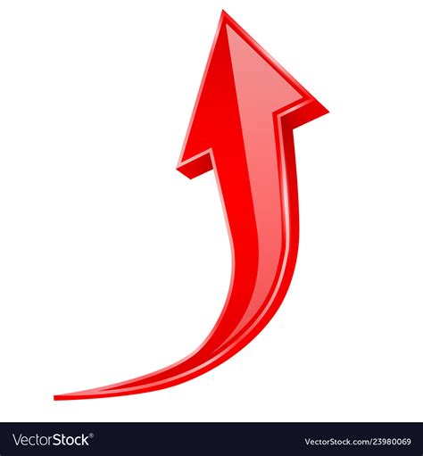 Red Up Arrow Icon