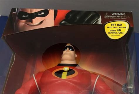 The Incredibles 2 Mr Incredible Talking Action Figure By Disney Pixar 13 Inch Ebay