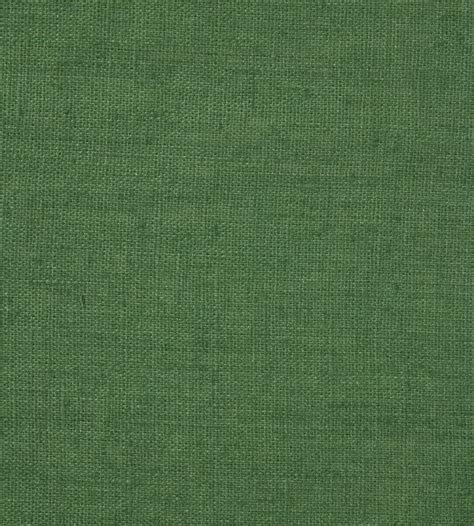 Plain Weave Linen Fabric In Emerald Green By Volga Linen Jane Clayton