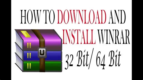 How To Dowload Winrar 64 Bit In Pc Youtube