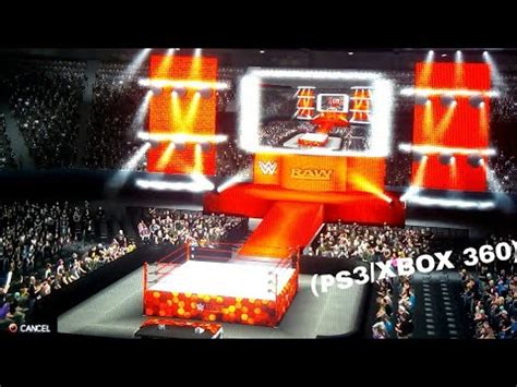 How To Make Raw Arena In Wwe K Ps Xbox Youtube