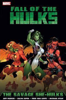Fall Of The Hulks The Savage She Hulks By Jeff Parker Goodreads